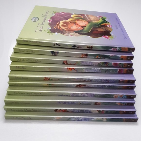 Disney Fairies Storybook Library Bundle of 10 Hard Cover Books - Picture 3 of 16